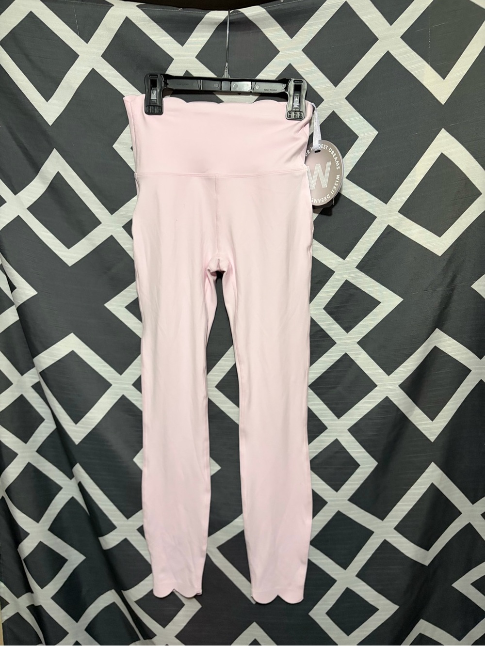 Scallop Trim Pink One-Piece Bodysuit - Picture 10 of 14